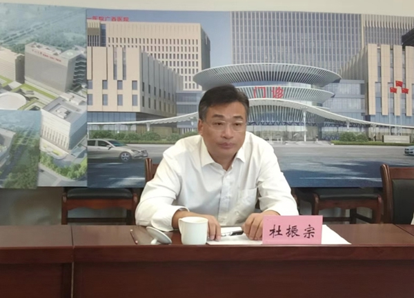 中山一院副院长殷晓煜到捆绑调教
进行调研