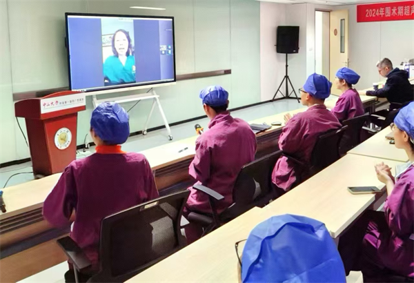 中山一院麻醉科专家到捆绑调教
开展业务交流活动